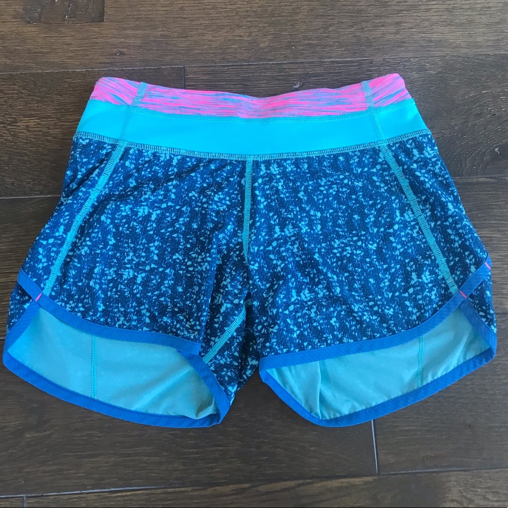 Girls Blue Ivivva Speedy Shorts